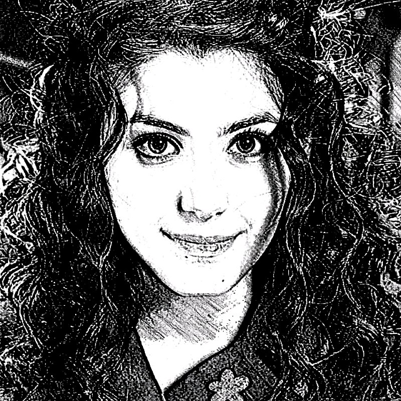 sketch effect of katie