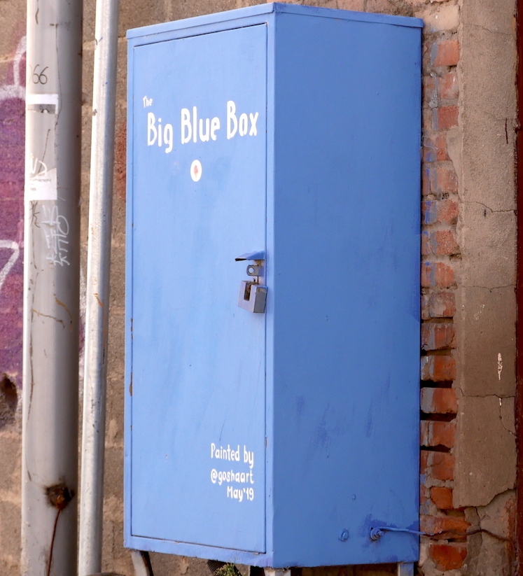 blue box