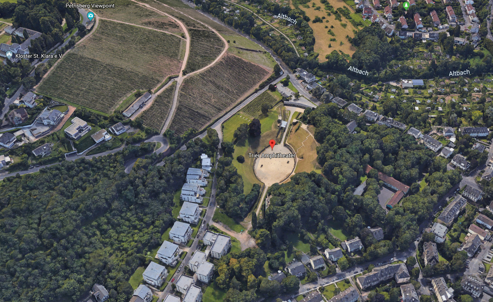 trier aerial shot