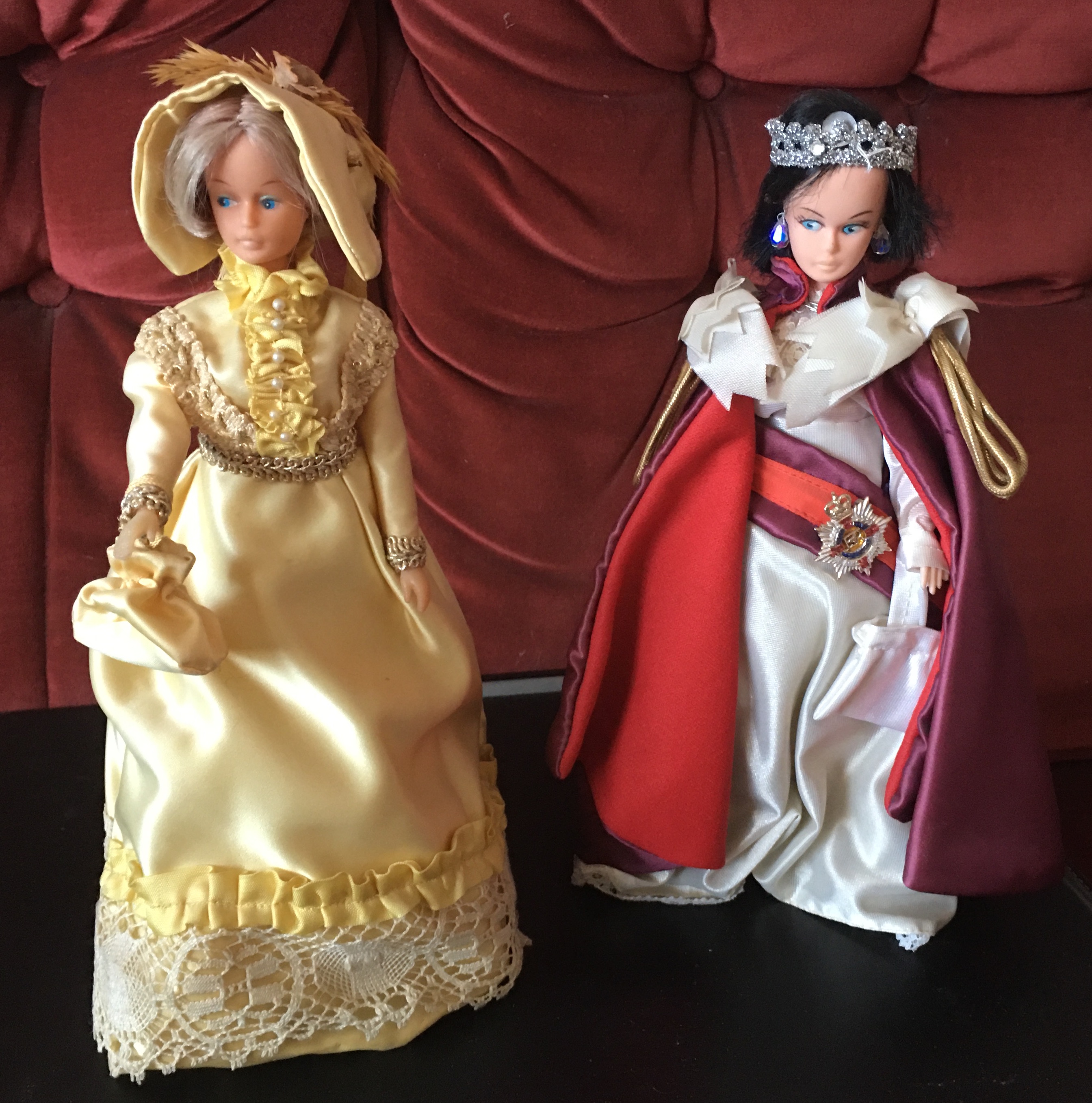 dolls in costume
